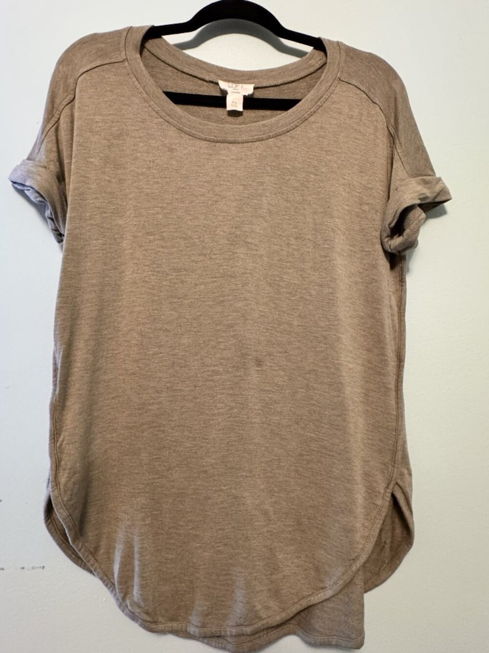 LOFT Outlet Rolled Cuff Tee  – Size XS - JK0461